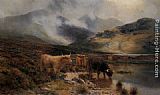 Louis Bosworth Hurt By an Argyllshire Loch between the Showers painting